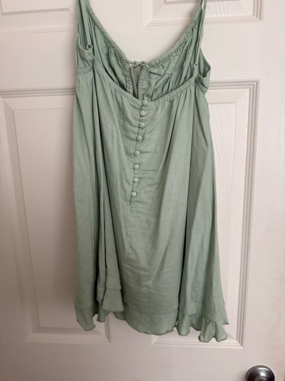 Princess Polly Sage Green Cami Dress - Picture 2 of 4